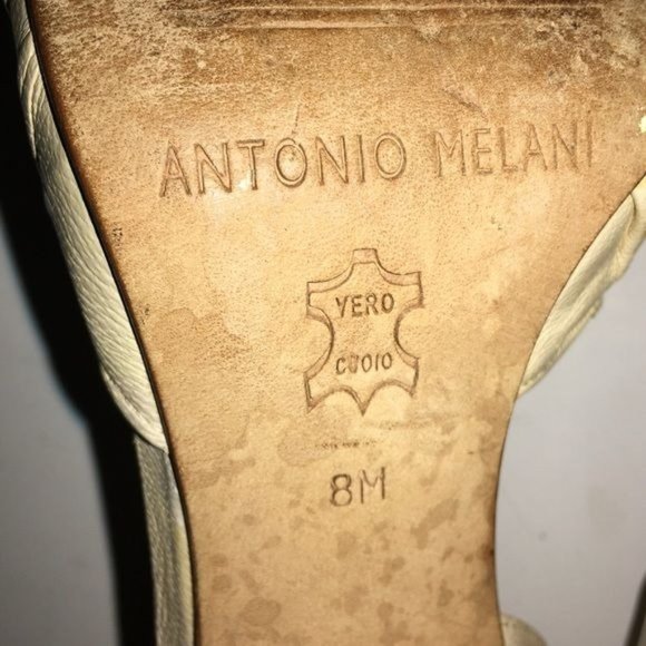Antonio Melani Cream Colored Heels - Picture 11 of 12